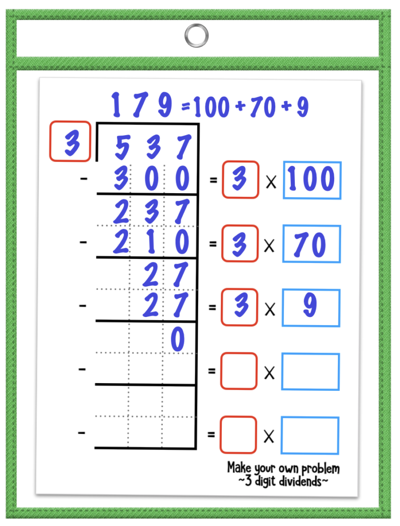 partial quotient long division examples